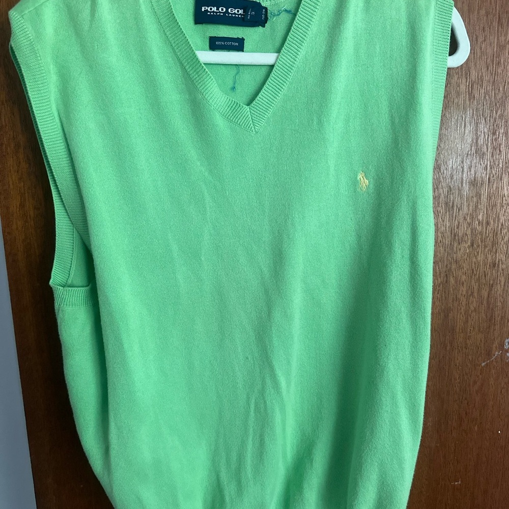 Men's Green Sweater Vest